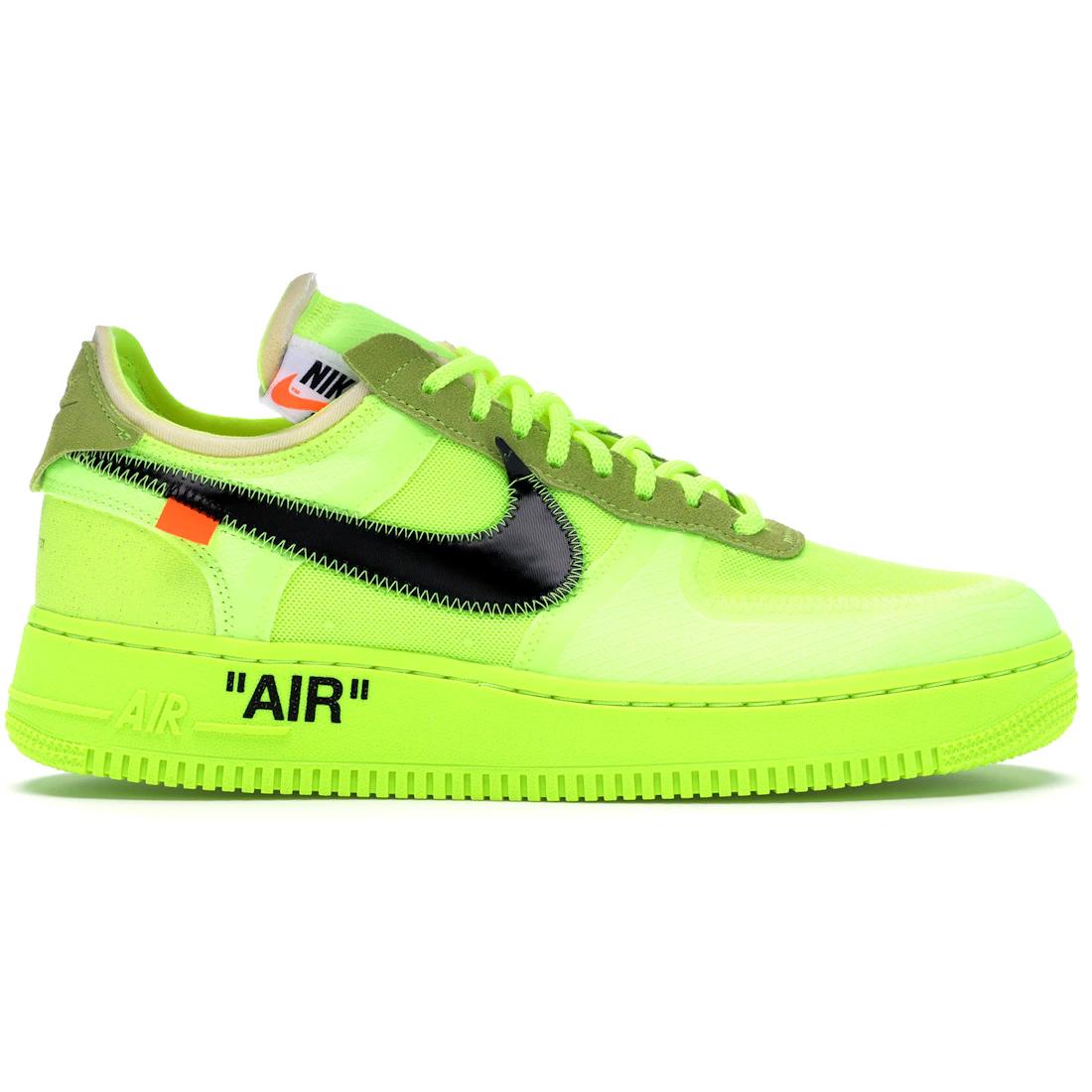 

Sneaker Nike Air Force 1 Low Off-White Volt(AO4606-700) 36
