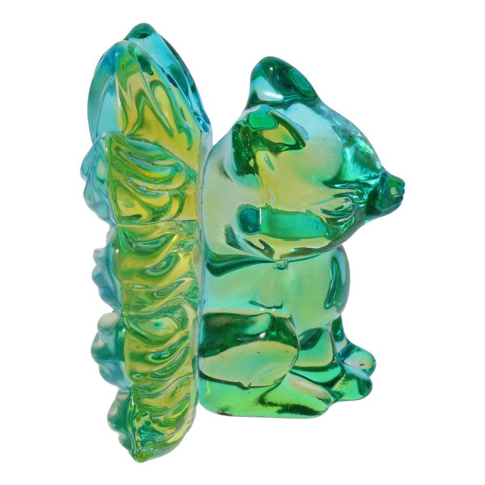 Colorful Crystal Fox Ornament Crystal Pretty Glass Ornament Fashion Fox Ornament Home