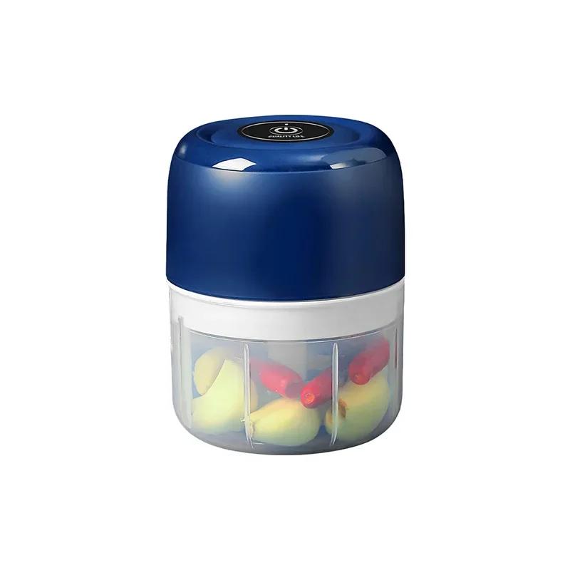 Electric Garlic Grinder Mini Wireless USB Grinding Machine Multi Functional Kitchen Food Blender Vegetable Grinding Tool