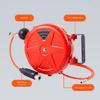 Functional Garden Hoses Reel with Wear Resistant PU Material 180° Swivel Hoses Reel for Long Lasting Performances