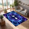 Tottenham Hotspur Bedrukte Flanellen Vloerkleed Antislip Zacht Polyester Vloerkleed Binnen Decoratie Mat voor Slaapkamer Woonkamer Bank