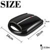 1400W 220V Electric Large Sandwich Maker Machine Grill Plate Kitchen Breakfast Maker Non-stick Coating Plate For Gift