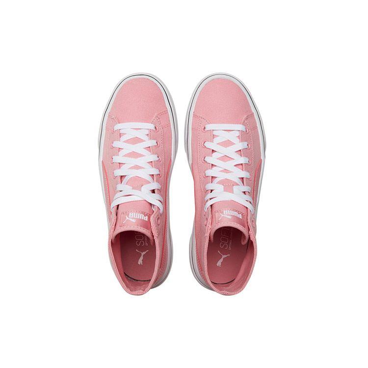 Puma Kaia Mid Cv High-Top Sneakers Women Sneakers Pink White 384409-03
