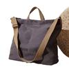 Bolso Bandolera/de Mano de Lona Unisex de Gran Capacidad para Estudiantes, Bolso de Compras o para Tutorías