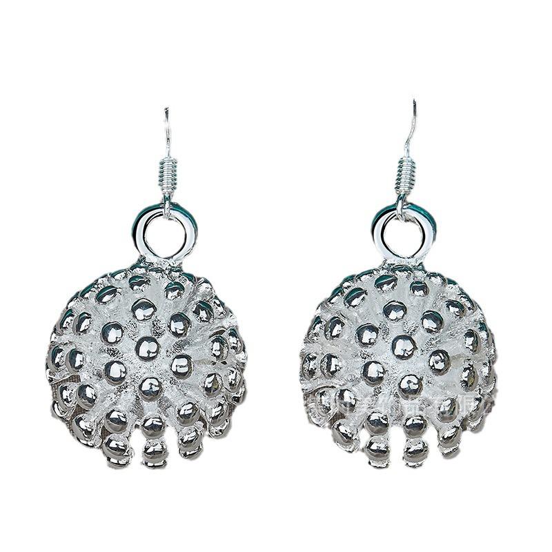 Hemisphere Silver Women's Firework Earrings - West Lake Beauty Jewelry