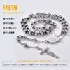 ChainsPro Y-shaped Long Necklace for Women, Cross, Crucifix, Virgin Mary, Miraculous Medal, Rosary Accessory