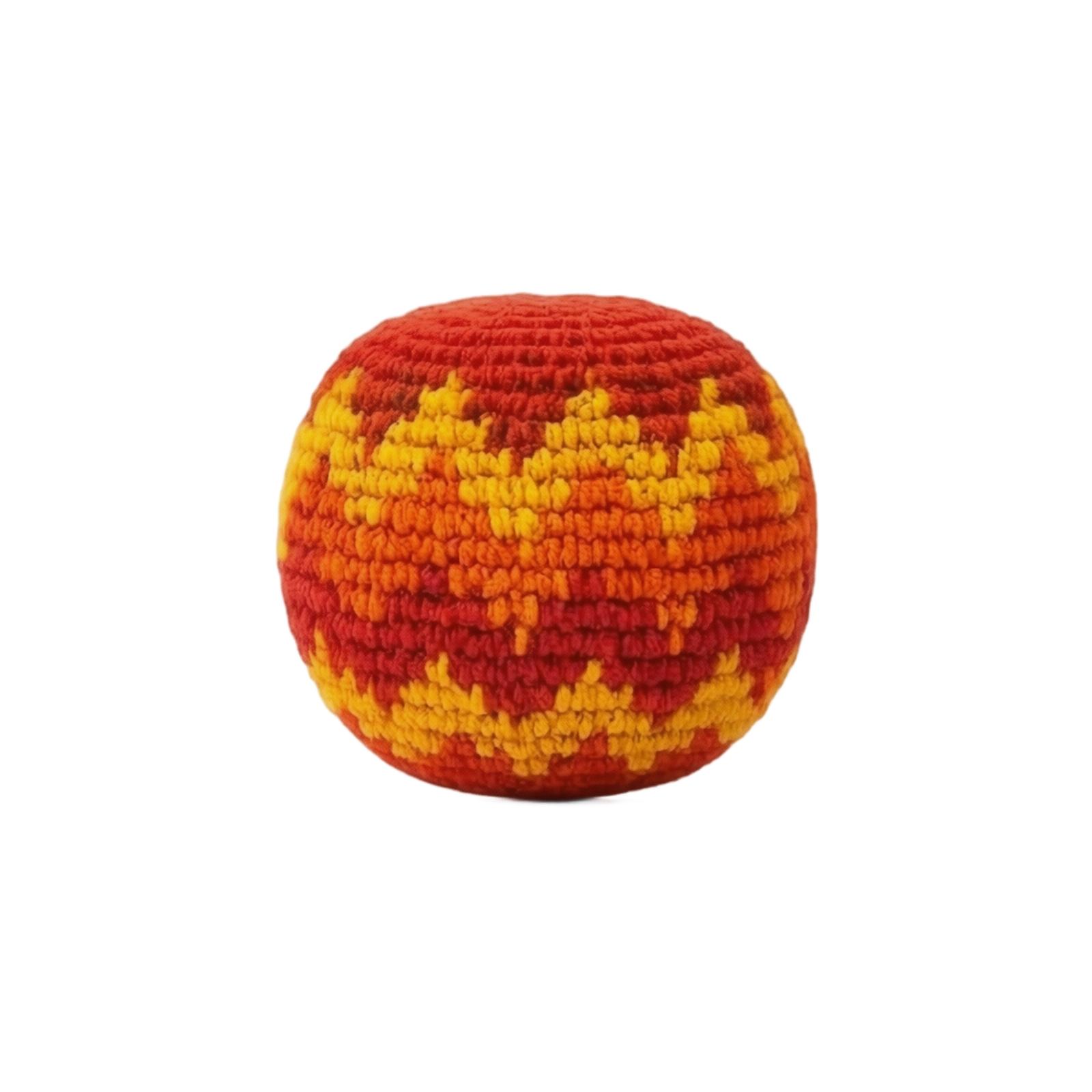 

Handcrafted Knitted Bean Bag Soft Durable Round Shape Small Size for Indoor Outdoor Use Comfortable Seating Support One Size