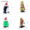 3inch Xmas Clockwork Toy Lovely Winding Toy for Baby Early Learning Education Fine Motor Skill Toy for Kindergarten Kids