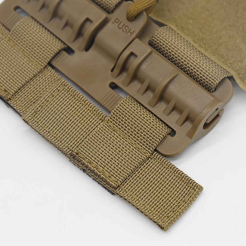 Tactical Vest Universal, Quick-release Buckle Multi-functional Breathable Vest Field Military Fan Equipment