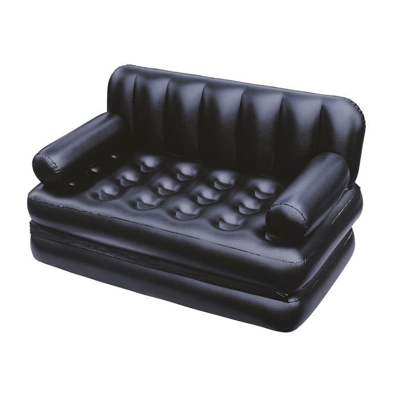 5-in-1 Double-Thick Inflatable Sofa Bed & Lounge Chair
