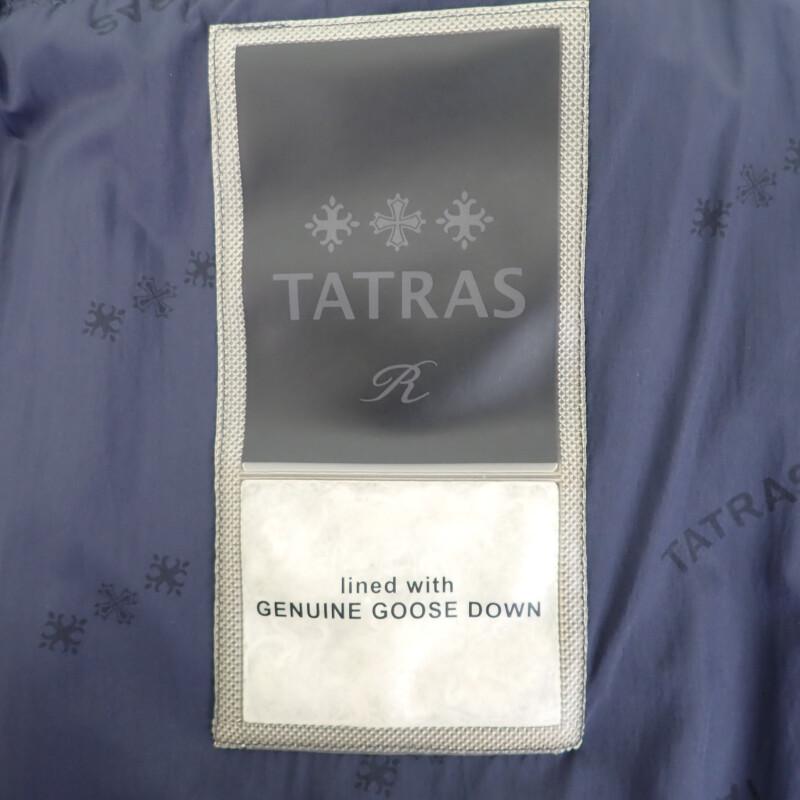 TATRAS  MTAT20A4289-D 3 Down jacket Navy wool/silk mens