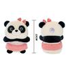 Panda With Dress Plushy With Q Version Cuddly Animal Toys Sleeping Pillow Toy