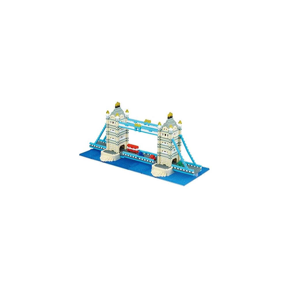 Nanoblock Tower Bridge Deluxe Edition Building Set NB-045 with Detailed Design and Miniature Architecture
