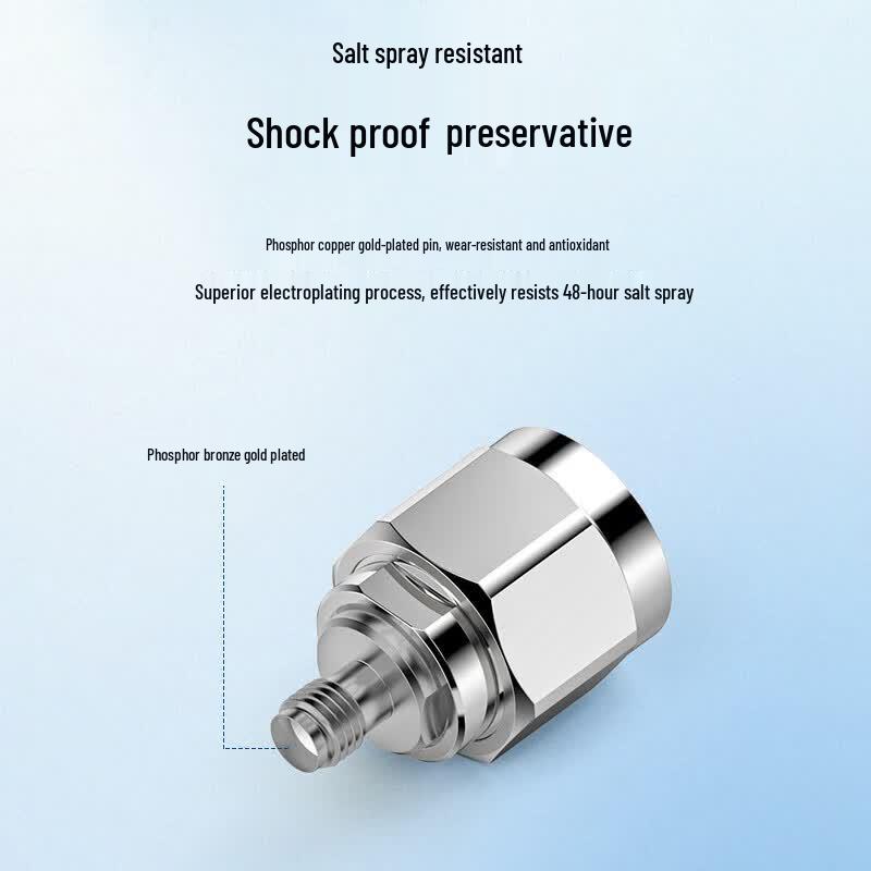 Boyang 50 Ohm N Male to SMA Female RF Coaxial Adapter