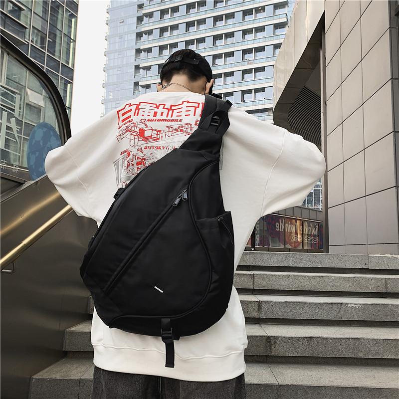 Borsa a tracolla da lavoro giapponese Marca di tendenza Borsa sportiva e per il tempo libero in nylon Borsa a tracolla multifunzionale per studenti Zaino diagonale funzionale da uomo