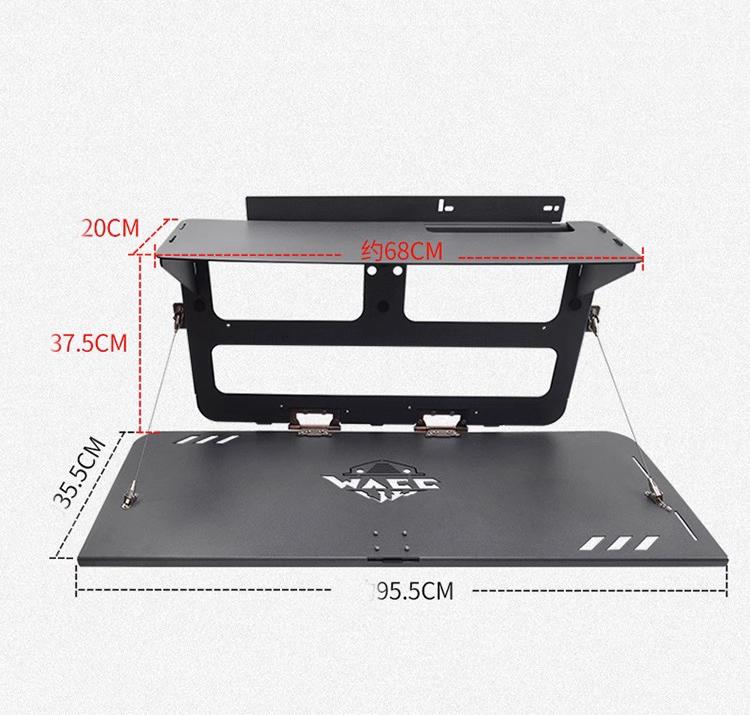 For Mitsubishi Montero Pajero 4 trunk tailgate desk kit trunk off-road accessories tailgate folding table module V97V93V87