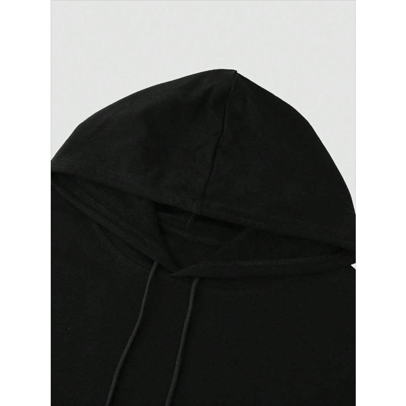 Autumn Hoodie for Man Angel's Wings Printing Male Hoody Match Loose Sweatshirt Fashion Fleece Basic Daily Comfortable Hoodie