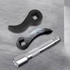 Crowbars Adapter Head Tool Adjustable Angle Head Strong Pry Bar for Ratchet Open End Wrench Heavy Duty Crowbars