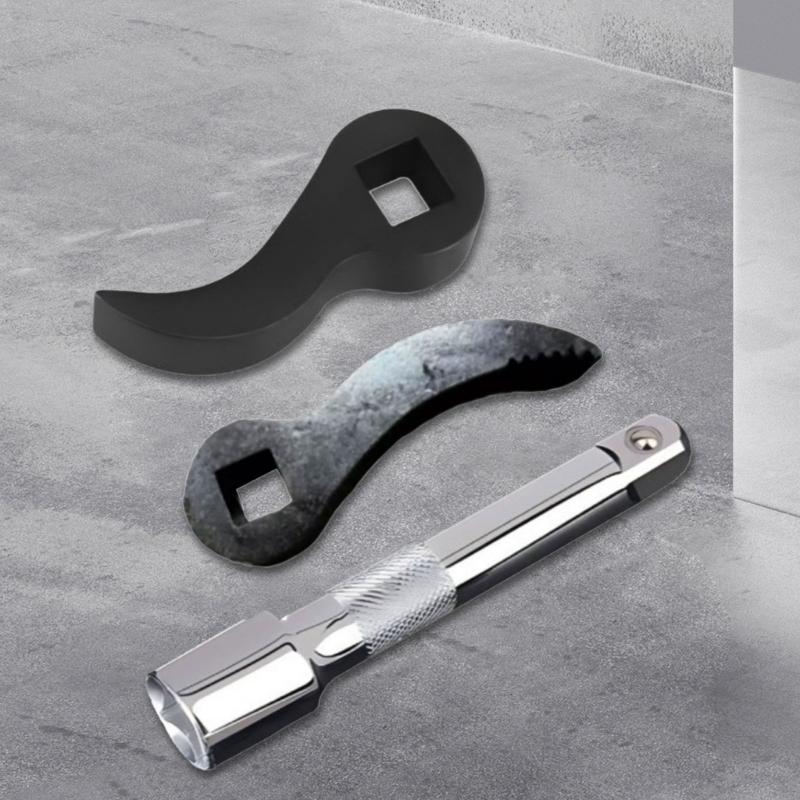 Crowbars Adapter Head Tool Adjustable Angle Head Strong Pry Bar for Ratchet Open End Wrench Heavy Duty Crowbars