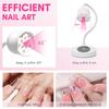 Makartt UV Nail Lamp Luminoza 10W Rechargeable LED Light with Sensor for Acrylic Nail Extension Flash Cure, Portable Gel Polish