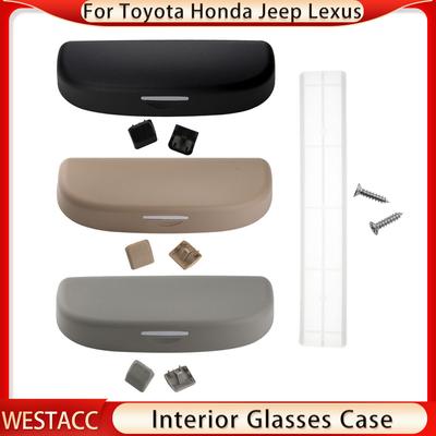 Pouzdro na brýle do auta Box na sluneční brýle pro Jeep Commander Compass Toyota Corolla Vios Yaris Honda Fit Lexus NX UX