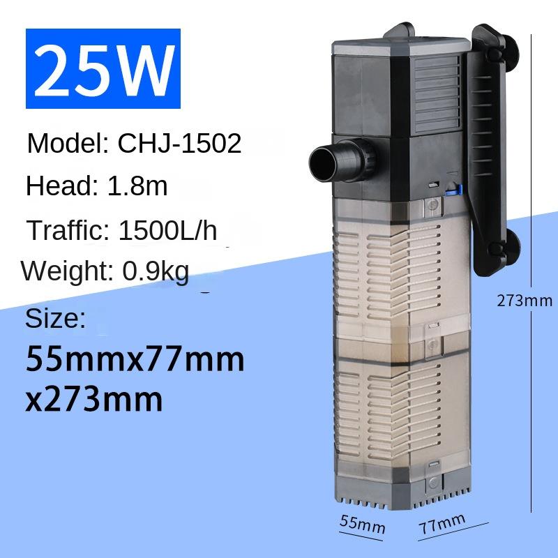 SUNSUN 3 In 1 Filter for Aquarium Fish Tank Filter Mini Fish Tank Filter Aquarium Oxygen Submersible Water Purifier