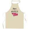 Kitchen Apron - Architect Thank You Brilliant - Breton Print - Durable Cotton - Printed In France