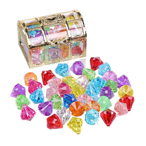 

1 комплект, игрушки-сюрпризы со стразами, гладкая поверхность, огромные изысканные милые формы, внешний вид сцены, не выцветает, акрил