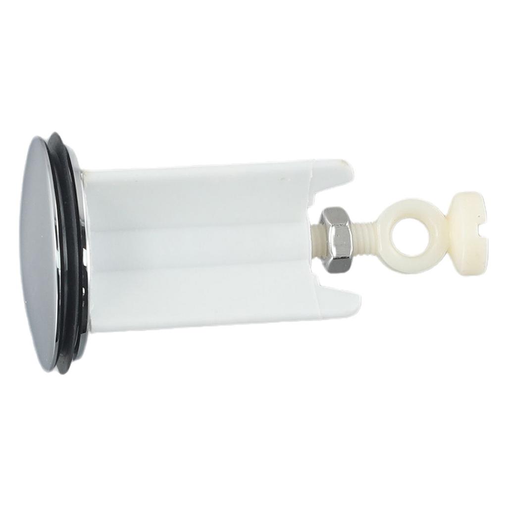 Wash Basin Plug-Sink Plug-Drain Plug-Pop-Up Plug-Spare Parts White 40mm