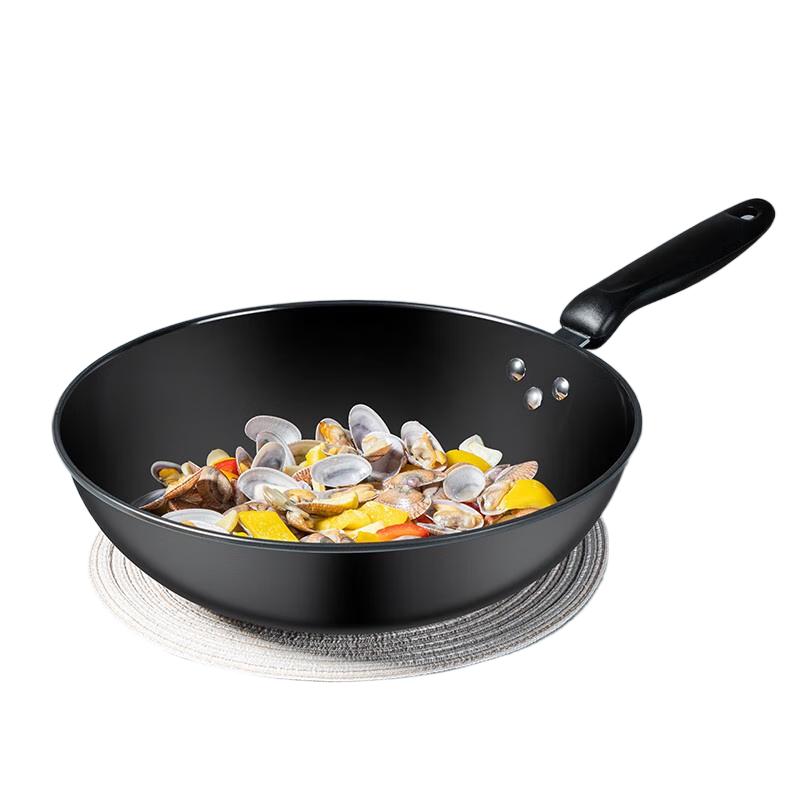 

Debo Madison 32cm Nitride Iron Wok