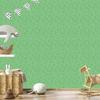 Wallpaper Geometric Pattern Green, Green Center 50x1000