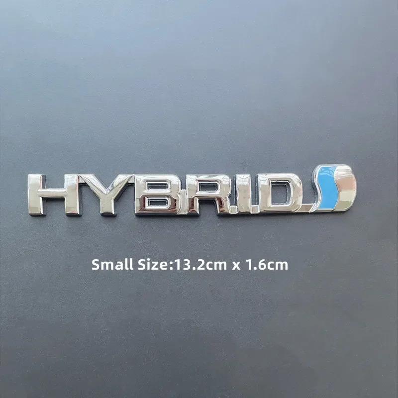 Autocolante Embleme Insigne Metalice 3D HIBRID Aripă Laterală Portbagaj Spate Pentru Toyota Prius Camry Crown Auris Rav4s TRD
