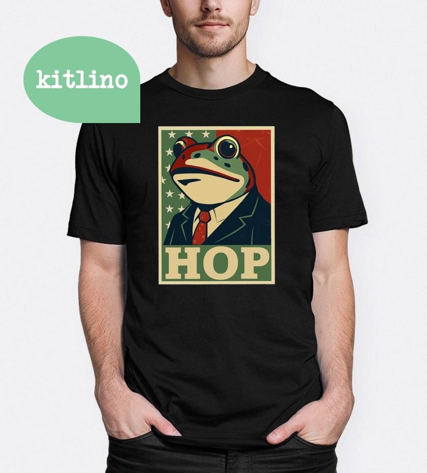 No Hope Without Hop I Resist Portland Frog Unisex T-Shirt S