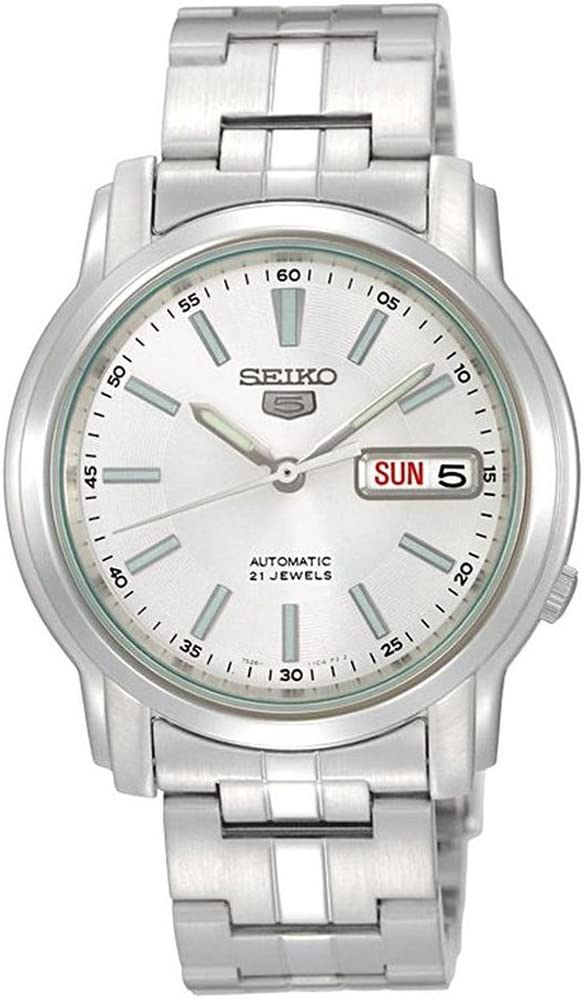 SEIKO FIVE Automatic Watch SNKL75K1 Silver [Seiko] Men's (Overseas Model)