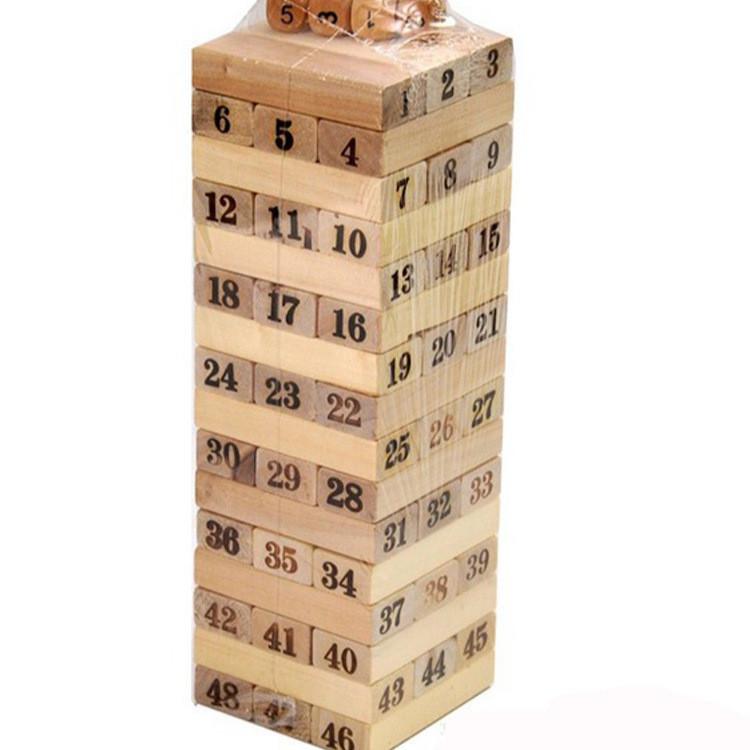 Wooden Number Stackers Toy With Diy Fun For Kids Educational Development