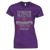Inspired By DD Dungeon Master Ladies Skinny Fit TShirt