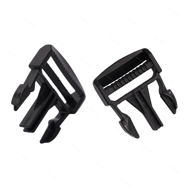 2Pcs Left Or Right Or Front Or Rear 40mm Male Side Body Net Buckle Black Plastic 5452505 For Polaris Ranger 570 XP Diesel 2016