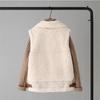 Lammwolle Weste Damen Herbst und Winter neue Oberbekleidung Weste vielseitige Pelz integrierte Weste Jacke