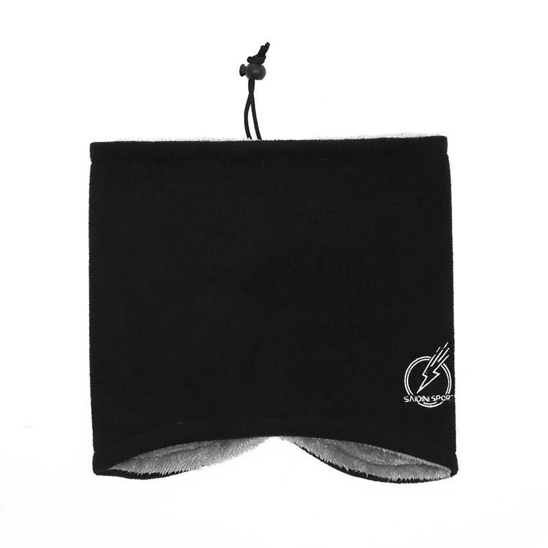 Warm Fleece-lined Winter Hat With Ear Protection Neck Gaiter Multi-Use Windproof Face Cover Cycling Hiking Outdoor