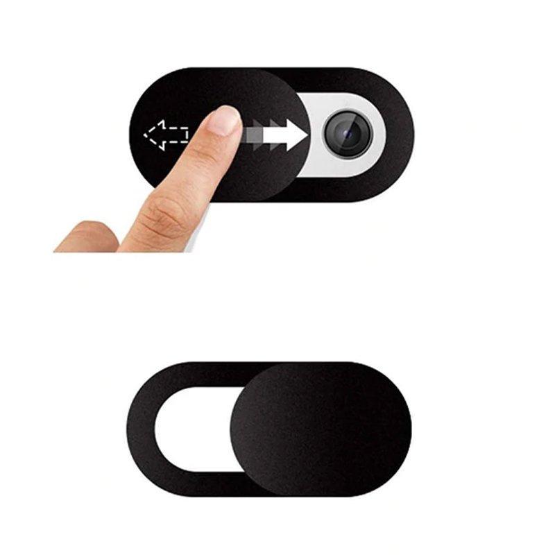 2x Glisor cu Came Capac Cameră - Negru