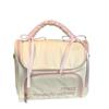 PU Leather Women's Makeup Bag Ballet Style Bowknot Cosmetic Bag Large Capacity Toiletry Ba  Girls