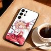Cute TouHou Project Flandre Phone Case For Samsung S26,S25,S24,S21,S22,S23,S30,Ultra,S20,FE,Lite,10,9,Black Cover