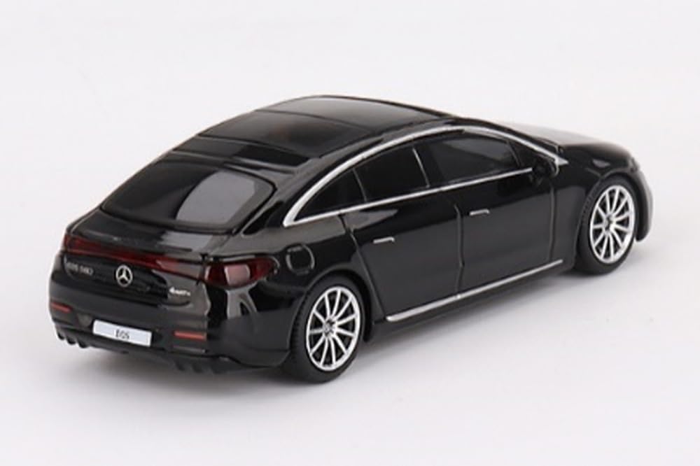 MINI GT Scale EQS 580 4MATIC Black Finished Product 1/64 Mercedes-Benz (Left-Hand Drive)