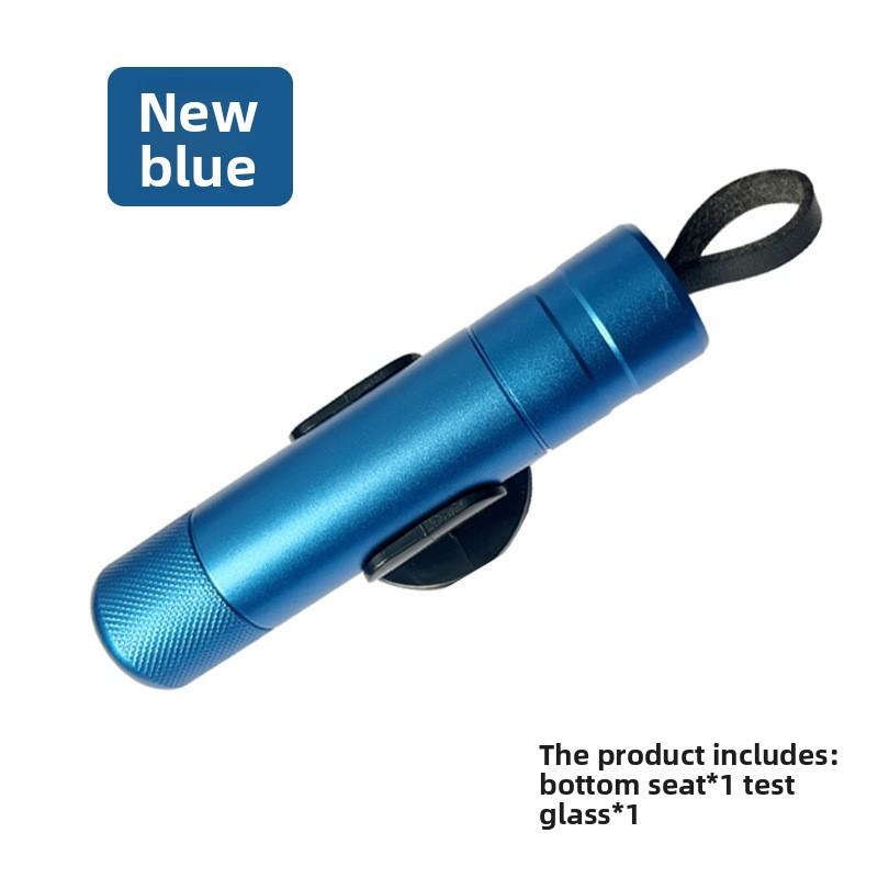 Car Safety Hammer Aluminum Alloy Car Life Hammer Multifunctional Underwater Emergency Steel Escape Hammer Mini Window Breaker синий
