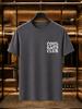 2026 New 100 Cotton Tshirt Cool Dads Club Chest Print Fathers Day Fashion Casual Short Sleeve