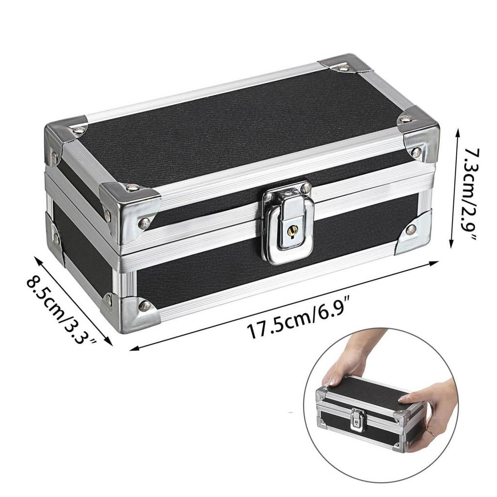 Single-Compartment Storage Case with Foam Cushioned Sturdy for Workshop