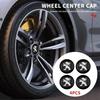 4pcs/set 56/60mm Car Wheel Center Hub Cap Decoration Sticker Fit For 206 207 208 308 406 508 2008 3008 Boxer Traveller