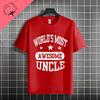 Funny Uncle Level Unlocked Graphic Tshirt Casual Fashion Streetwear 100 Cotton Short Sleeve Crew Neck Tshirt Perfect For Gift