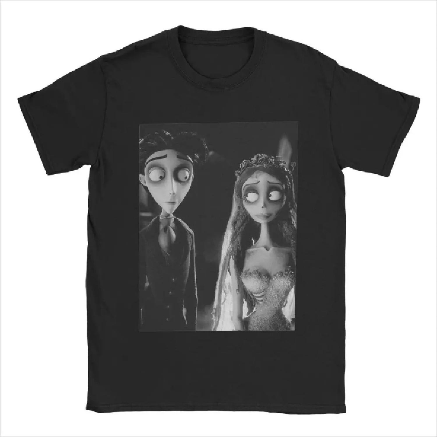 

Corpse Bride Men T Shirt Awesome Tees Short Sleeve O Neck T-Shirts Cotton Adult Clothes S