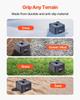 VEVOR Trailer Jack Block, 6" High Heavy Duty RV Leveling Block with 6000 lbs Capacity, RV Jack Stand, Motorcycle Stand, Stool